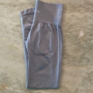 NVGTN grey contour seamless leggings